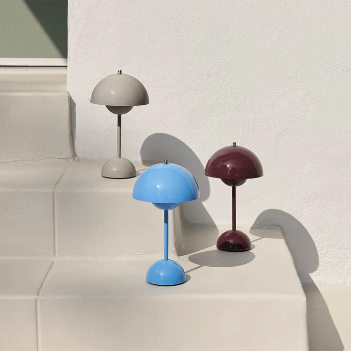 Flowerpot Portable Table Lamp VP9 by & Tradition Table Lamps